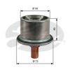GATES TH51287G1 Thermostat, coolant